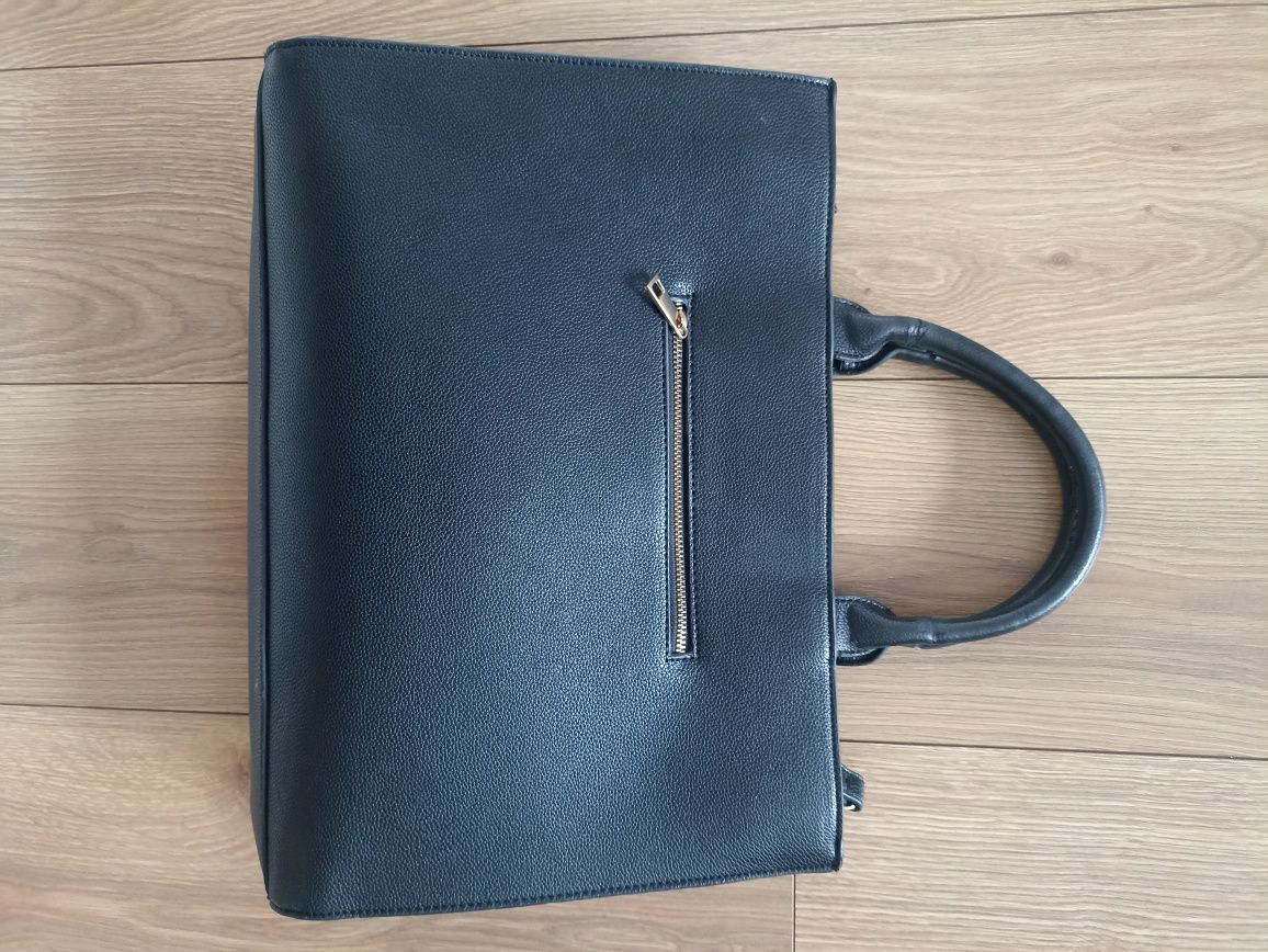 Torebka mohito shopper bag duża a4 czarna