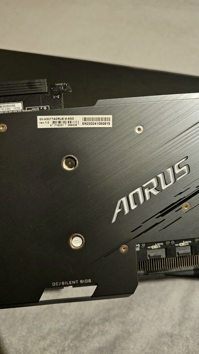 ‼️Видеокарта GIGABYTE AORUS RTX 3070 Ti MASTER 8G ‼️