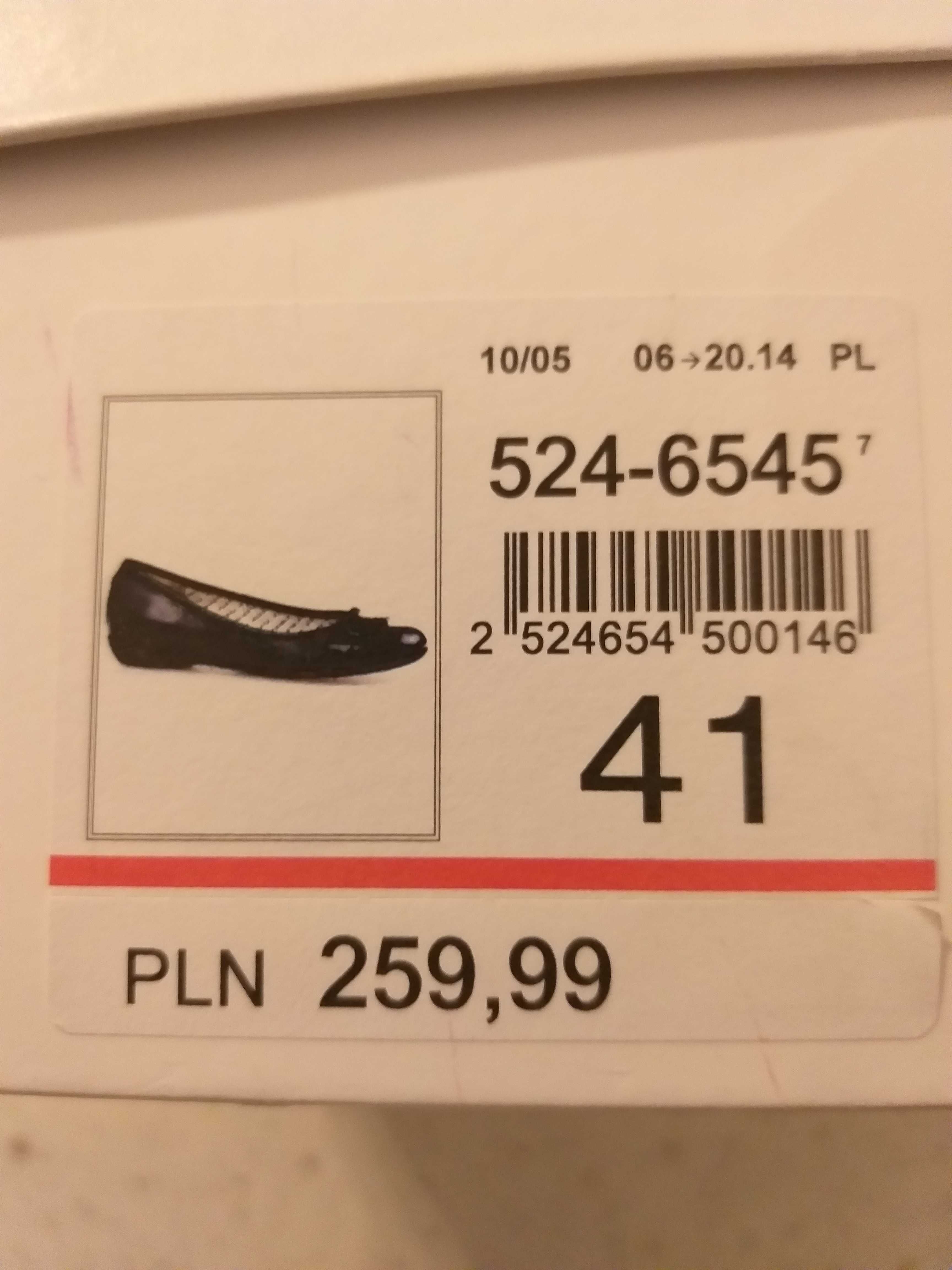 Buty czółenka BATA rozmiar 41