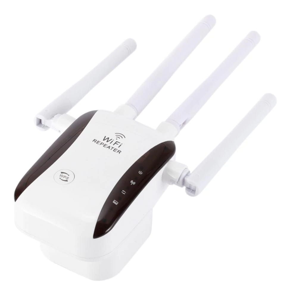 Wzmacniacz sygnału WIFI Repeater LAN 300Mbps 2 anteny +2 dekoracyjne