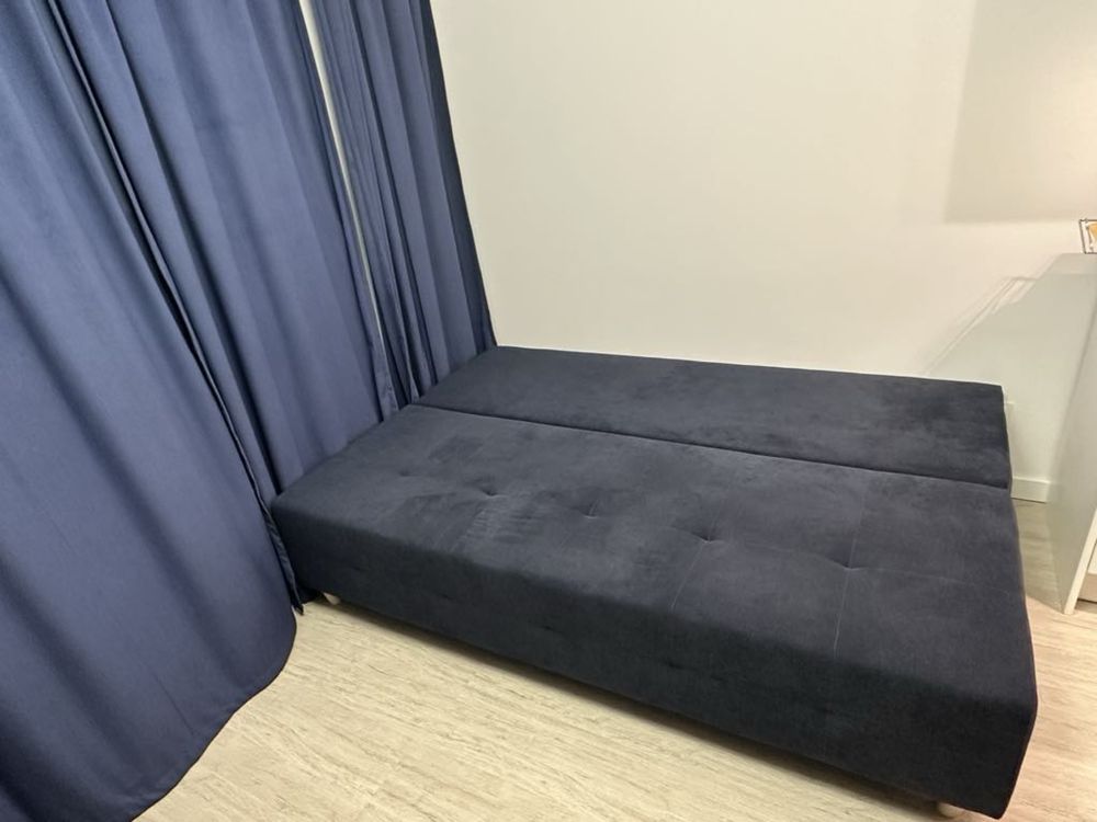 Ciemnoniebieska kanapa LAVAL Agata Meble