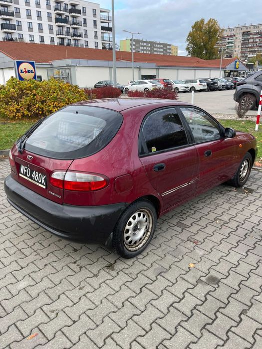 Daewoo lanos 1.5 16V 100koni 1999rok  pierwszy właściciel 82tys.km