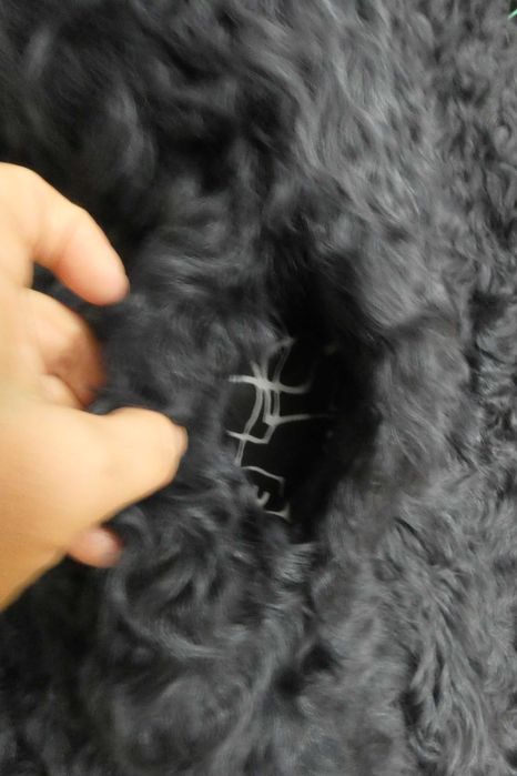 Haihuan Heze futro krótkie szare XXL