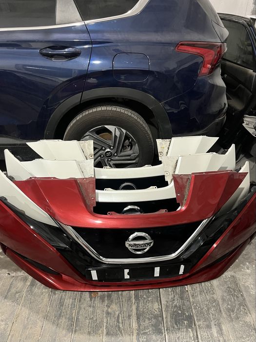 Leaf 2 нісан ліф 2 бампер передній рестовий до рестовий