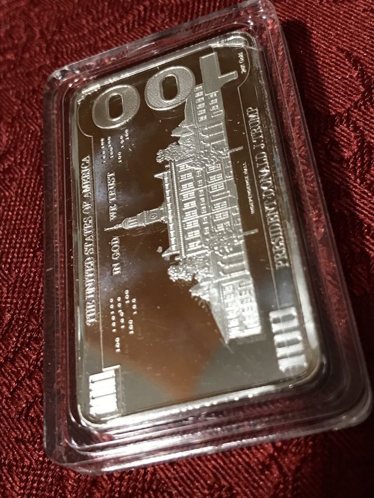 Коллекционная монета 100 долларов 100$ 100USD в капсуле новая!