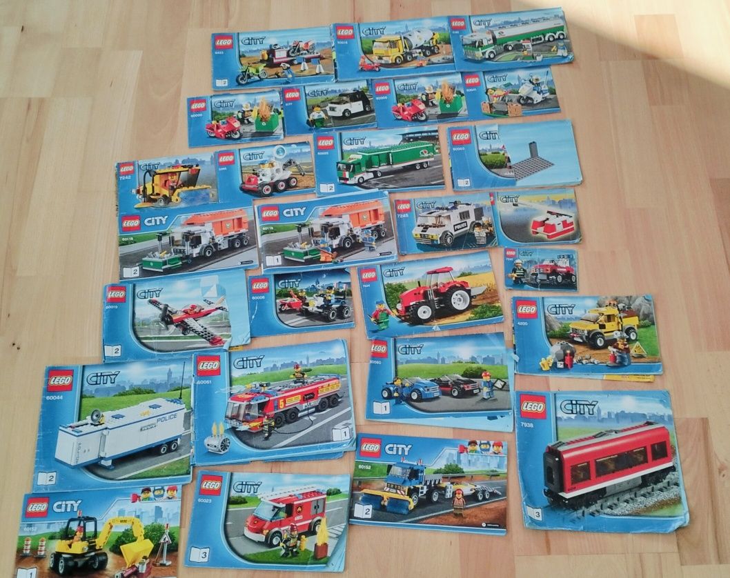 Instrukcje lego( city, technik itp)