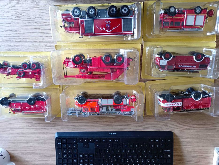 Coleção completa viaturas Bombeiros