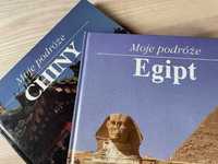 Albumy EGIPT i CHINY- historia, mapy, zdjęcia. 2 szt