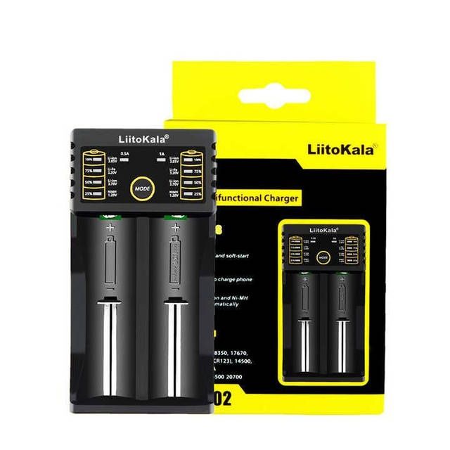 Зарядний пристрій litokala  lii 500,lii202