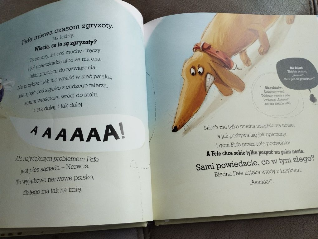 Z muchą na luzie ćwiczymy buzię czyli zabawy ... - Galewska-Kustra