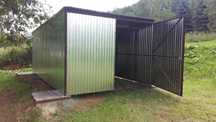 Garaż blaszak 3x5!Garaż blaszany!Producent Garaże 6x5 4x5 2x3 7x8 9x5
