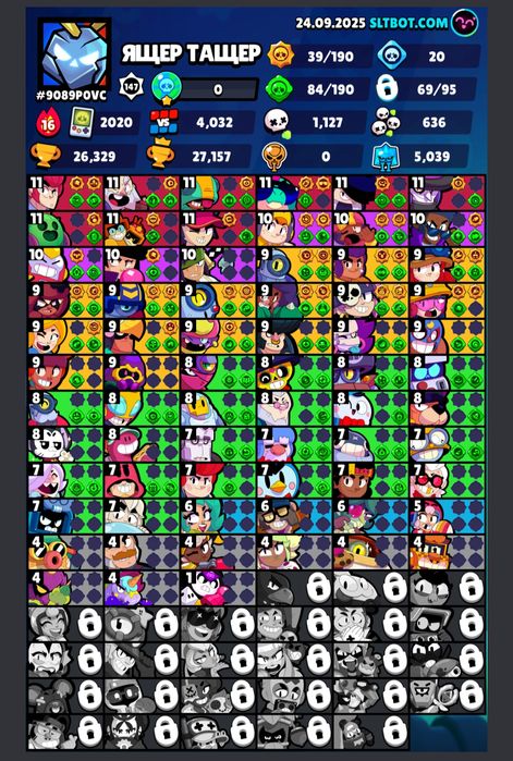 Продам акаунт Brawl Stars