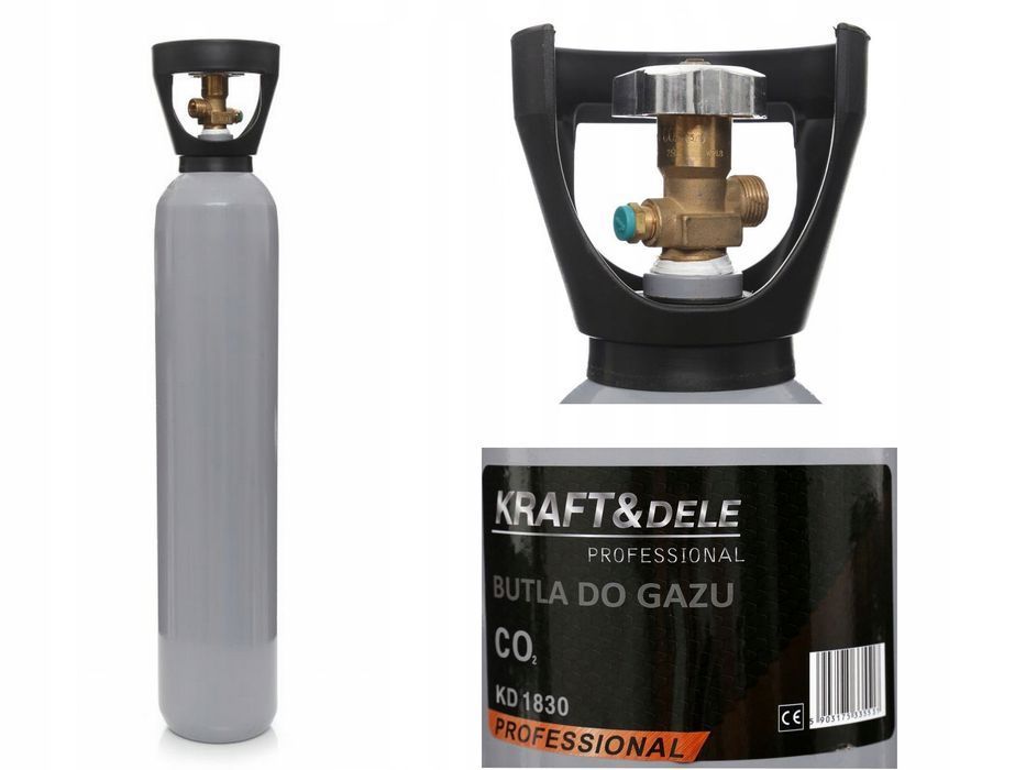 Butla Do Migomatu Spawarki Dwutlenek Węgla Co2 8L Mig Mag Pusta