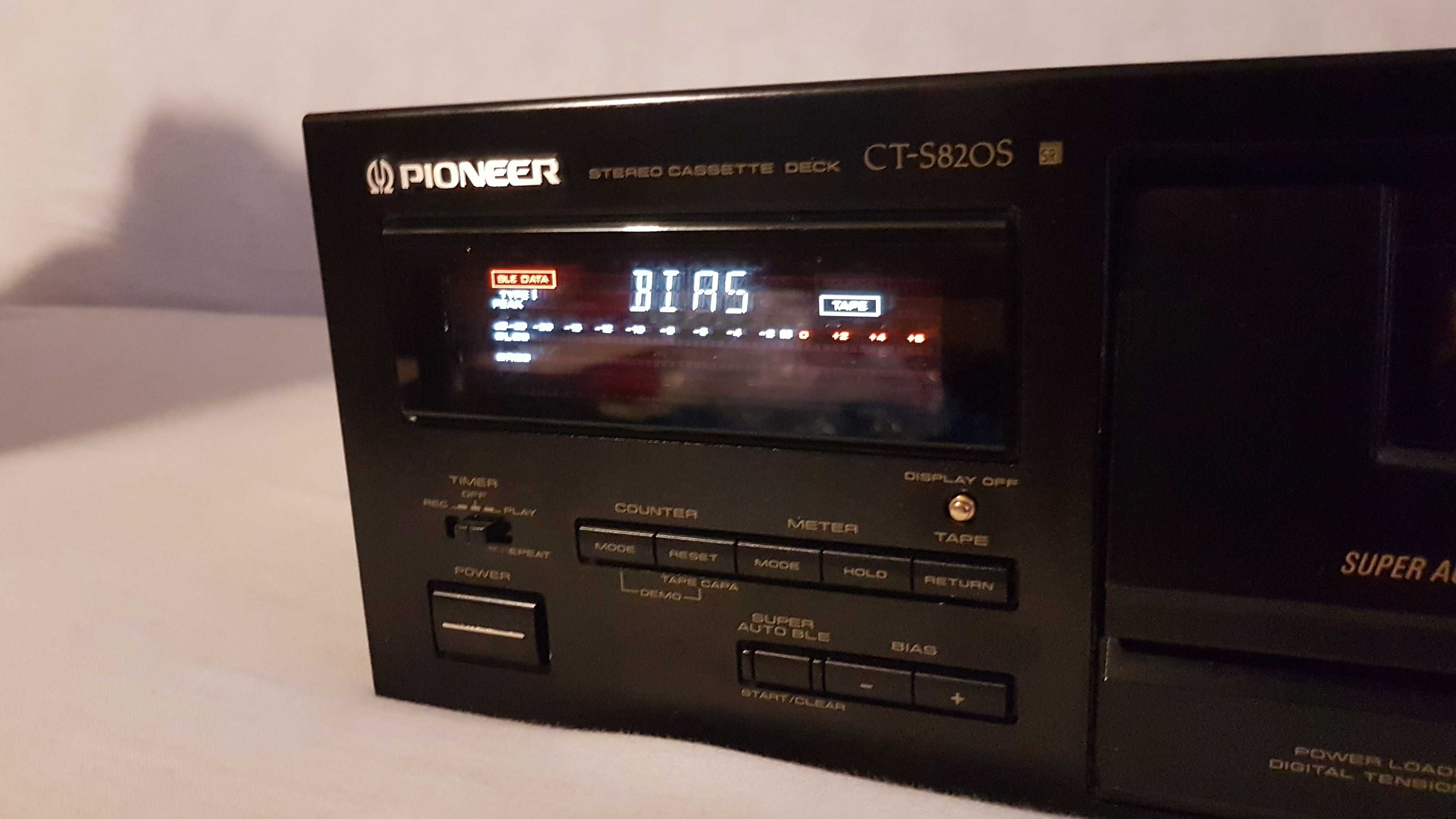 Magnetofon kasetowy Pioneer CT-S820S