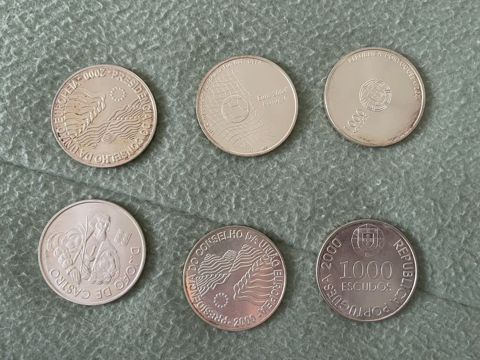 Coleção moedas antigas
