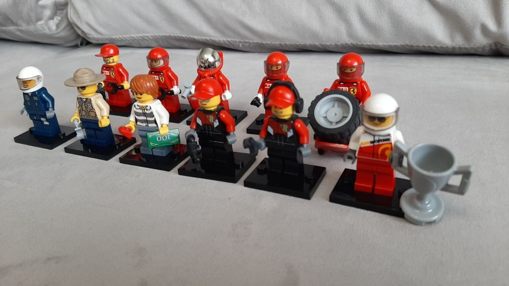 LEGO фигурки (ориг.) с наборов CITY и F1