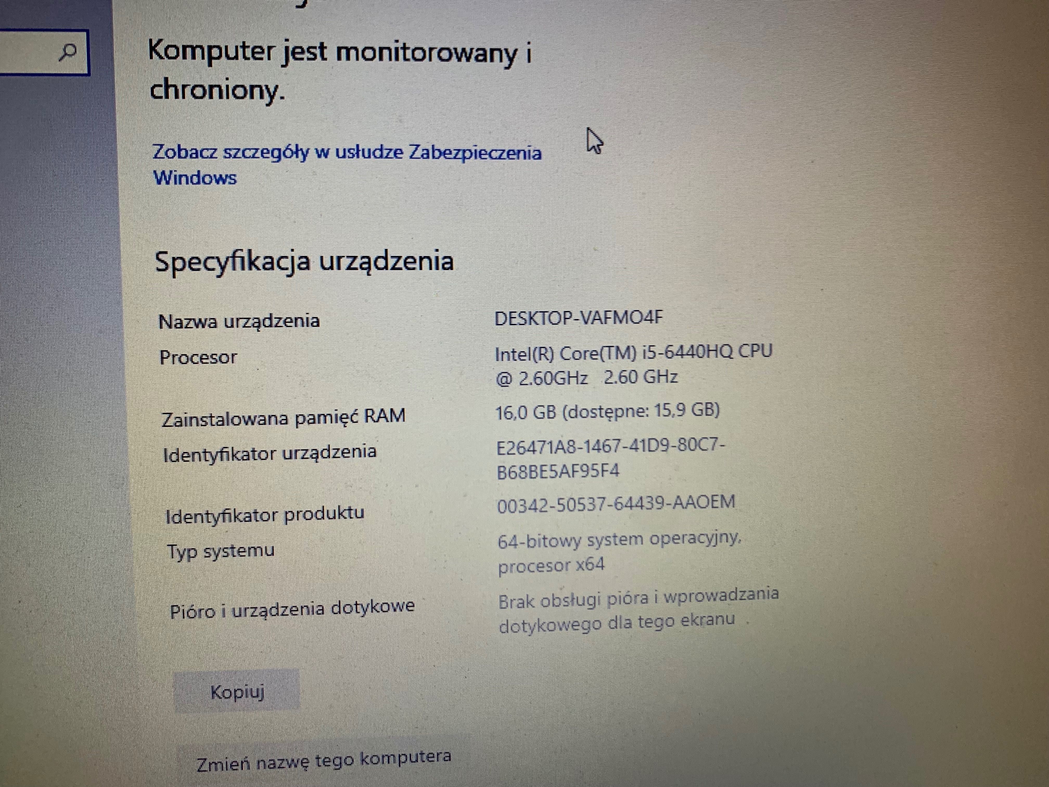 Dell Latitude i5 6440HQ 16gb ssd 256GB Win 10 Pro