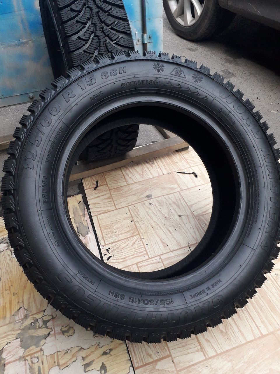Нова 195/60/15 Зима. Шини Nord master. Резина r15. 25 рік