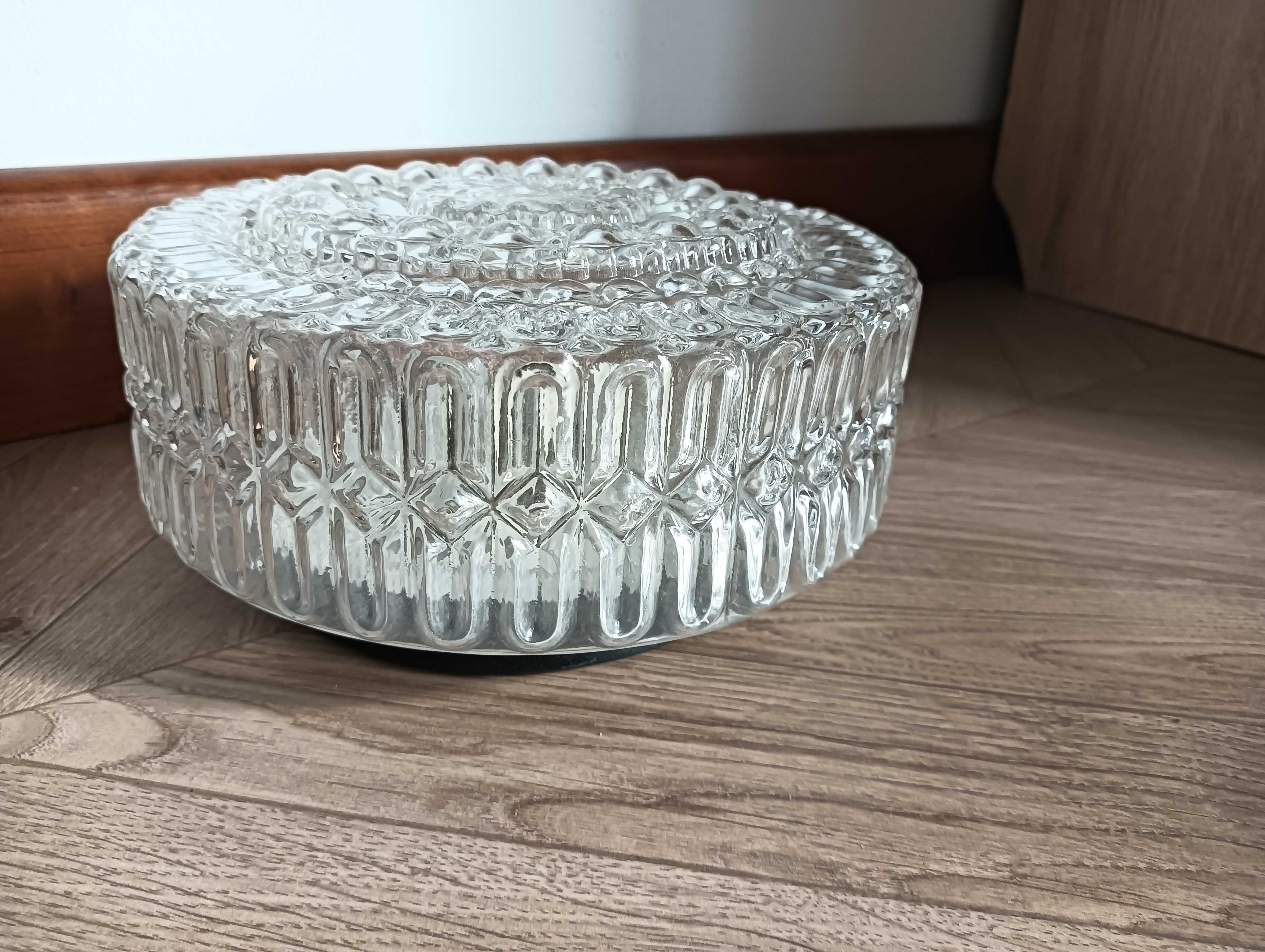 Plafon lampa klosz szklany ozdobny