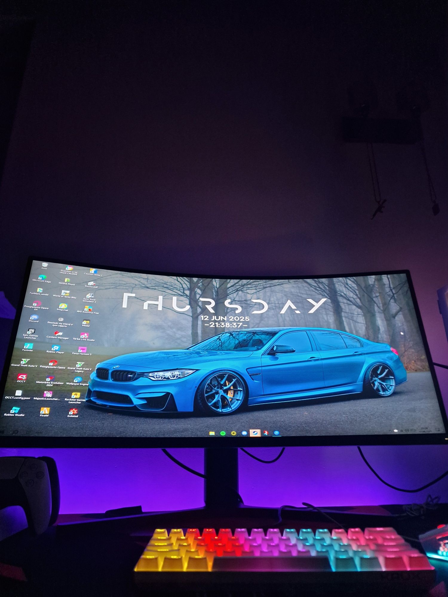 Sprzedam monitor xiomi curved 34 cale 144hz