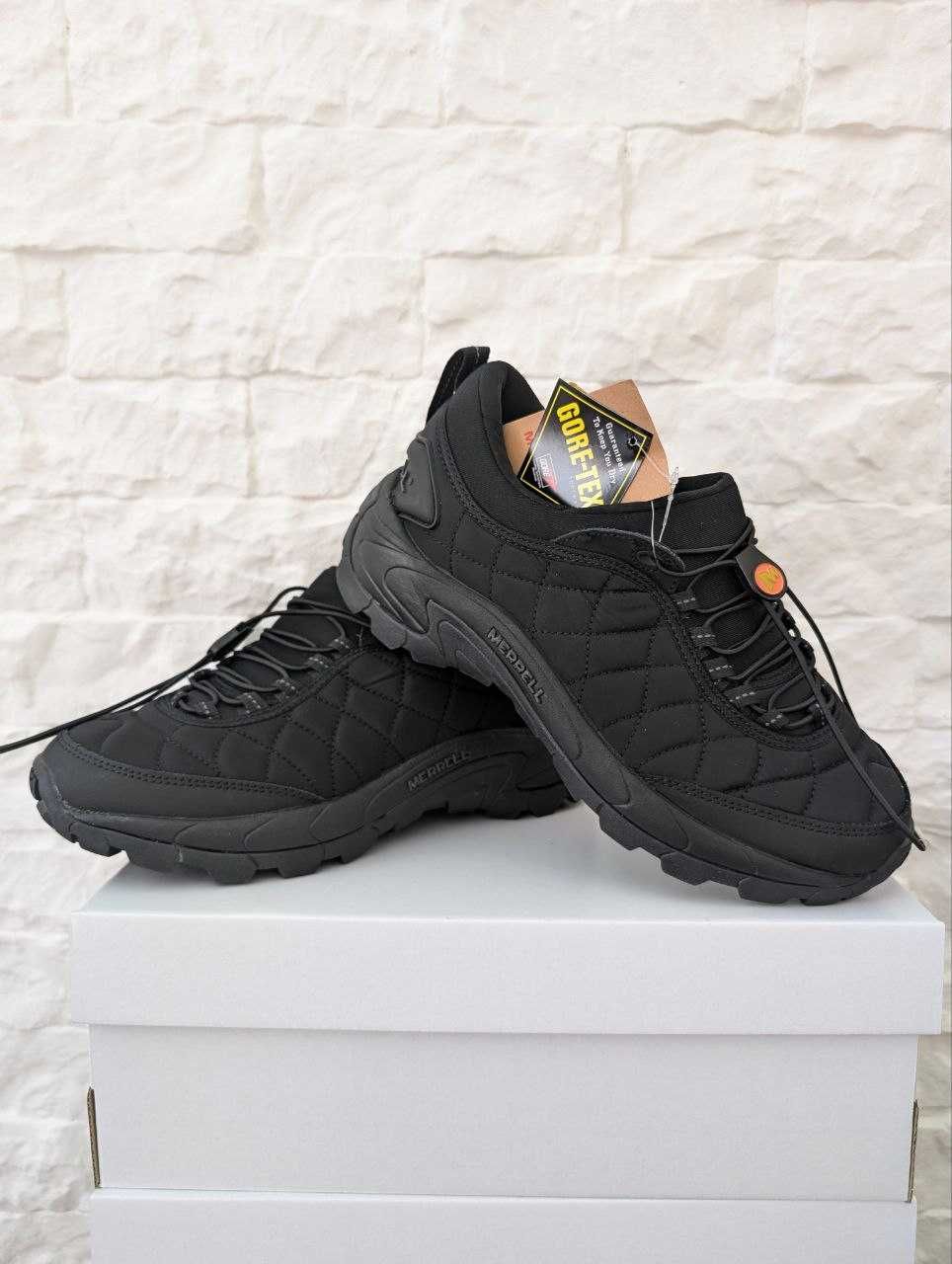 Зимові Чоловічі Кросівки Merrell Moc Black(Флис) 43-46 Без Предоплати