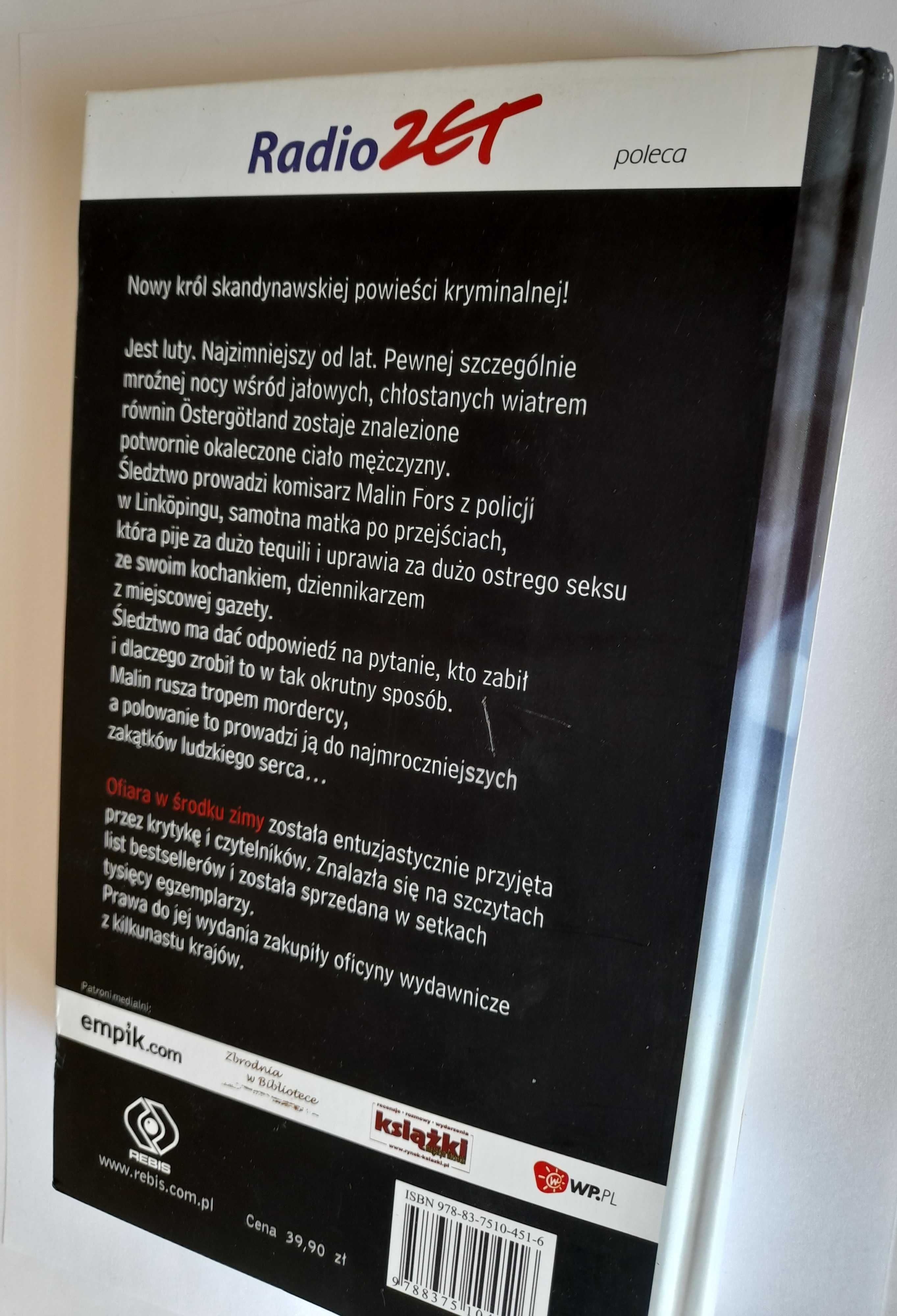 Ofiara w środku zimy - Mons Kallentoft