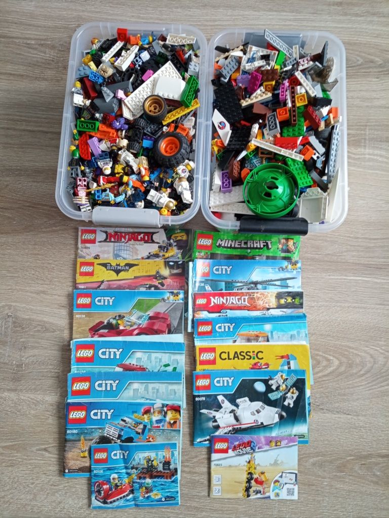 Klocki LEGO dla chłopca 5 kg oryginalne +3 kg kompatybilne