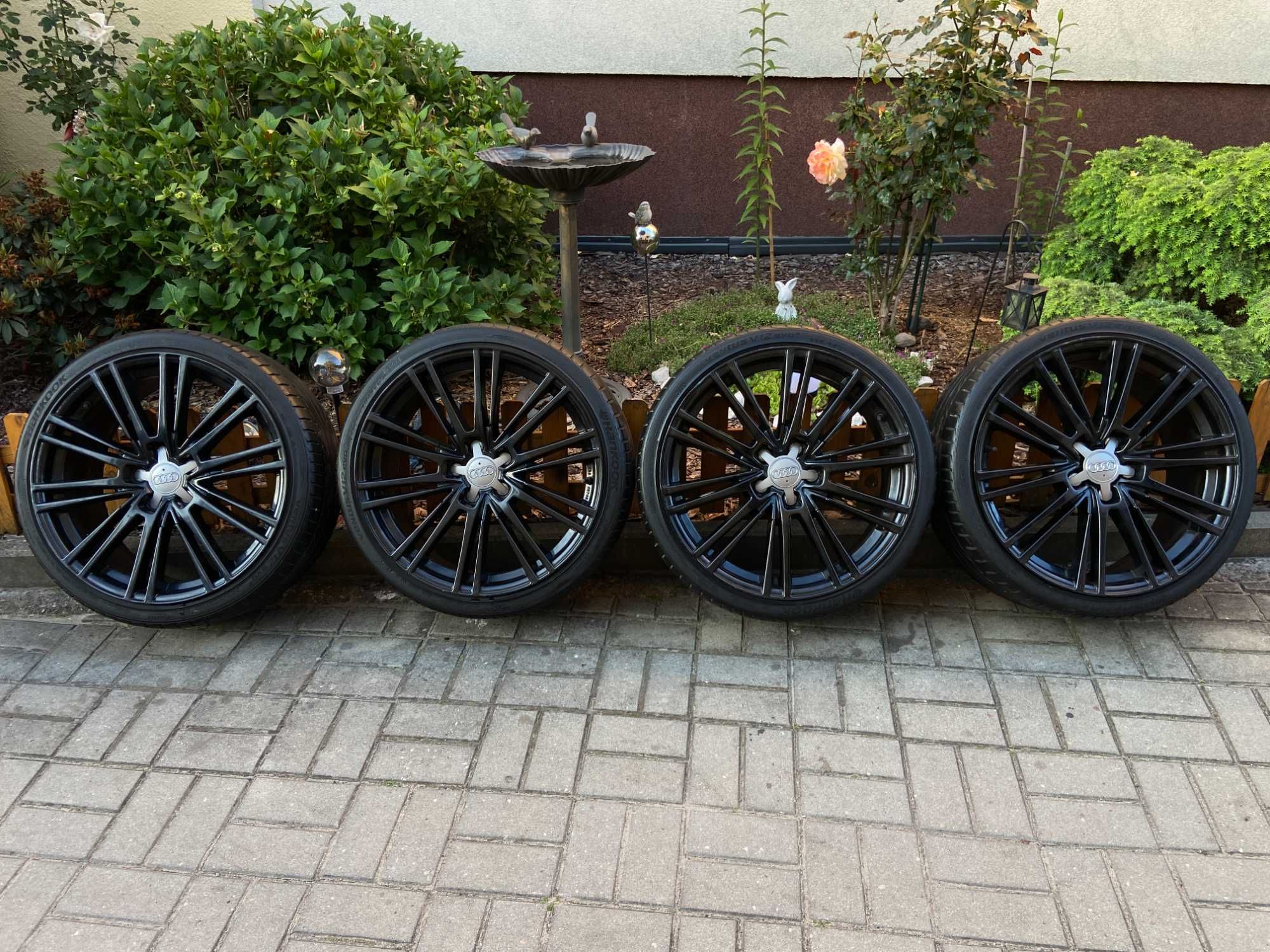 Alufelgi Felgi Audi VW SEAT SKODA 19 cali 5x112 CZARNE Golf Leon A3 A4