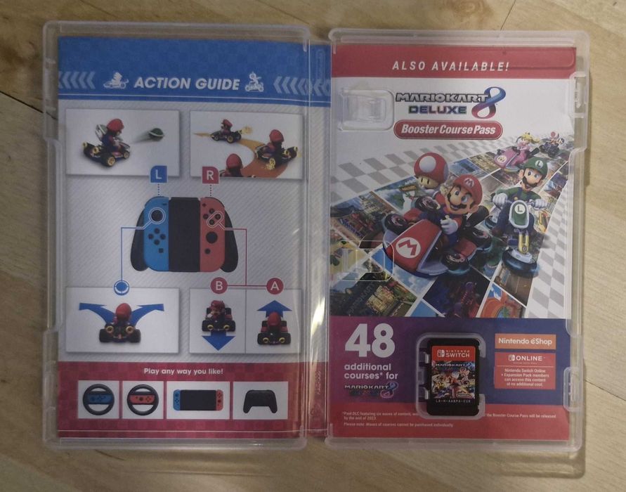 Mariokart 8 Deluxe. Gra Nintendo Switch + dodatki.