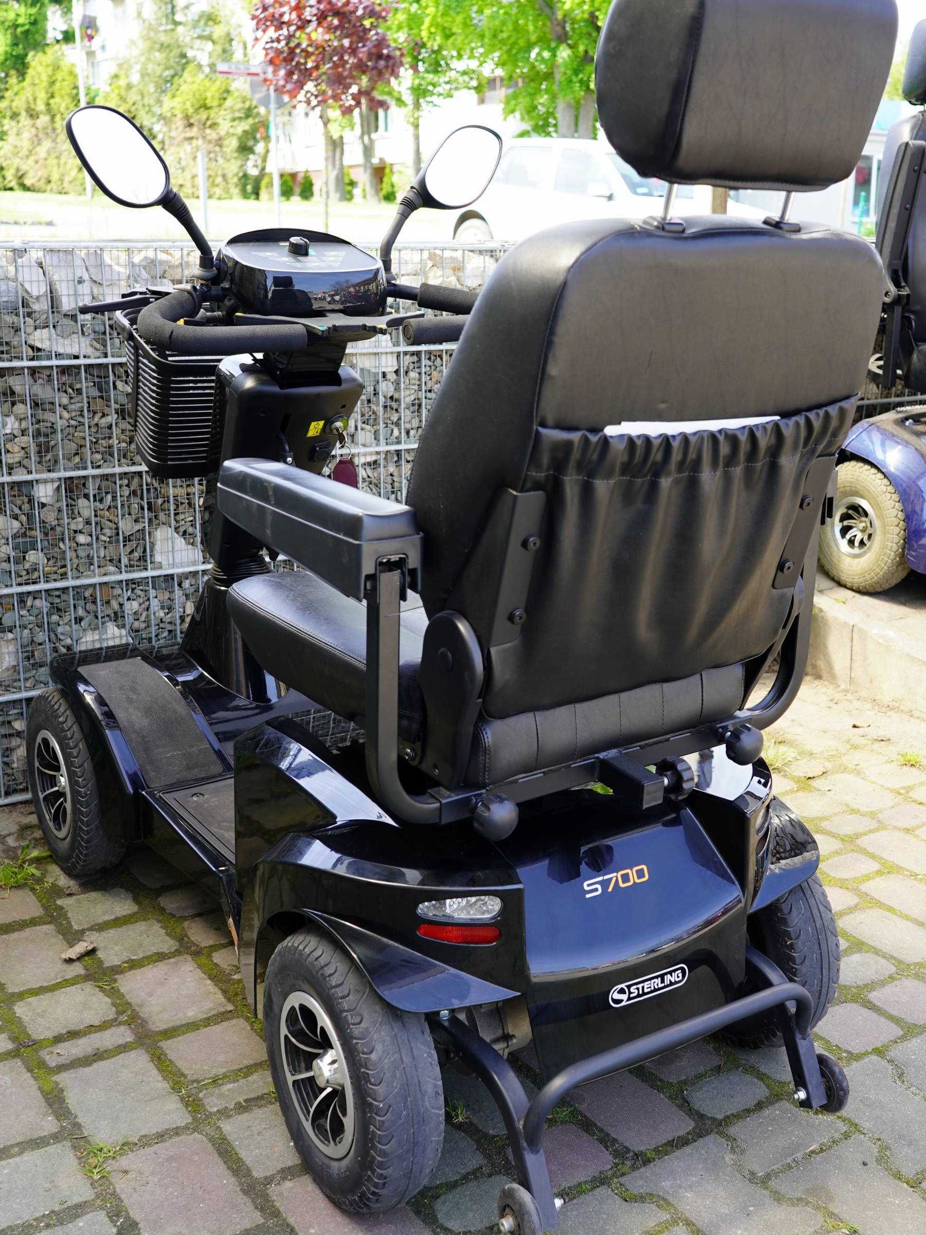 Skuter inwalidzki elektryczny sterling S700 wózek pojazd