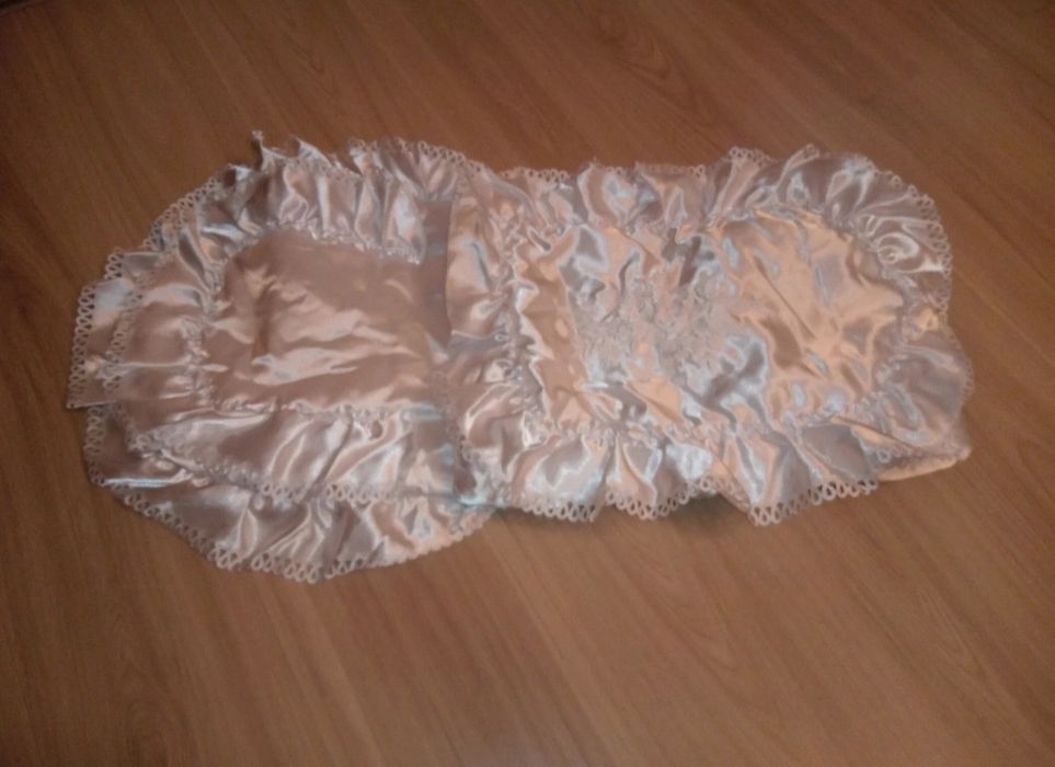 Becik do chrztu Świętego na chrzest Święty biały