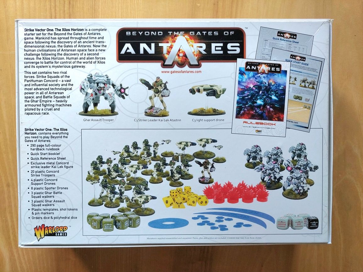 Beyond the Gates of Antares Starter set Nowy