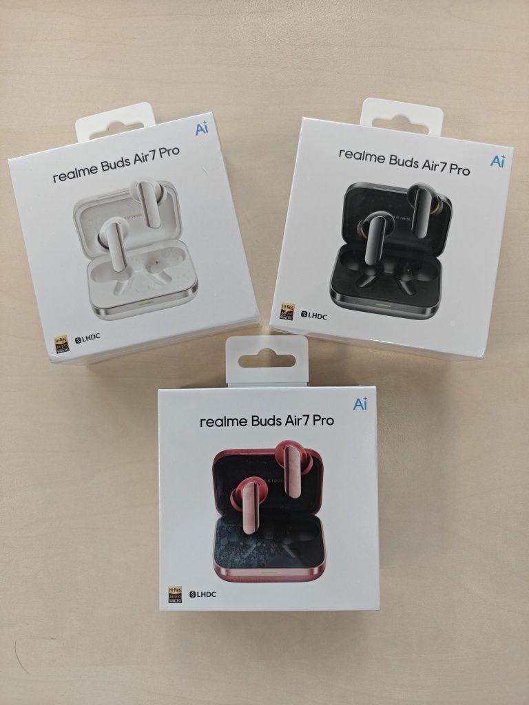 Навушники Realme Buds Air 7 Pro headphones LHDC