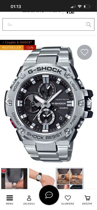 Zegarek g-shock