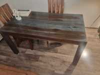 Stół do jadalni z litego drewna palisandru