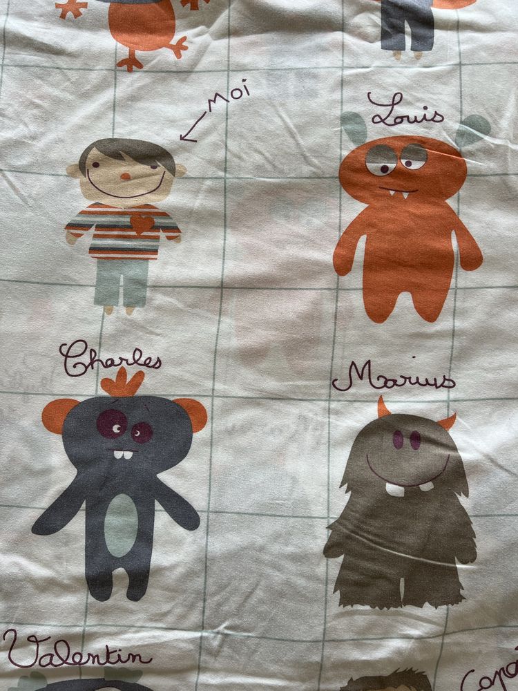 Vendo 3 capas de edredao de crianca Verbaudet