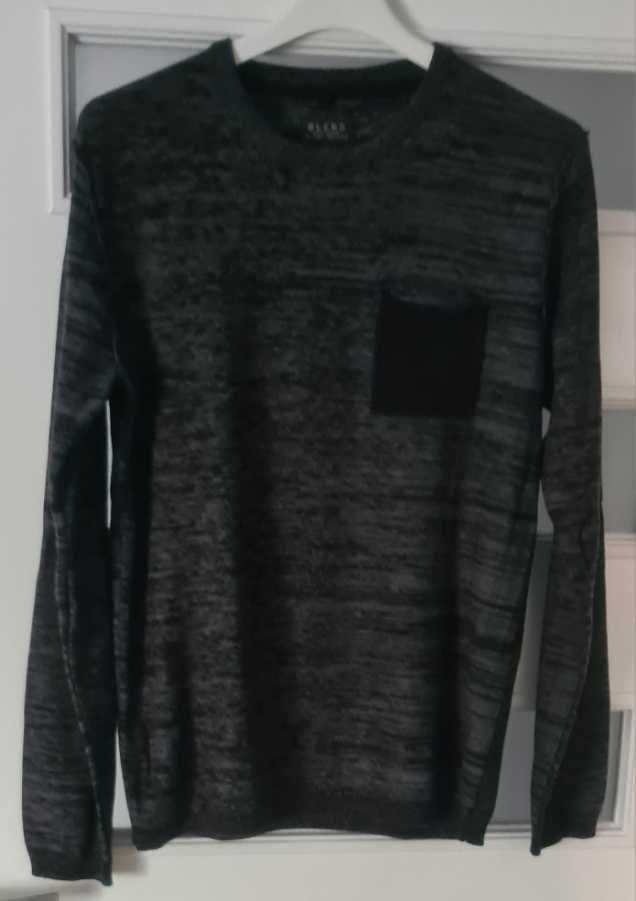 Blend cienki męski sweter roz S