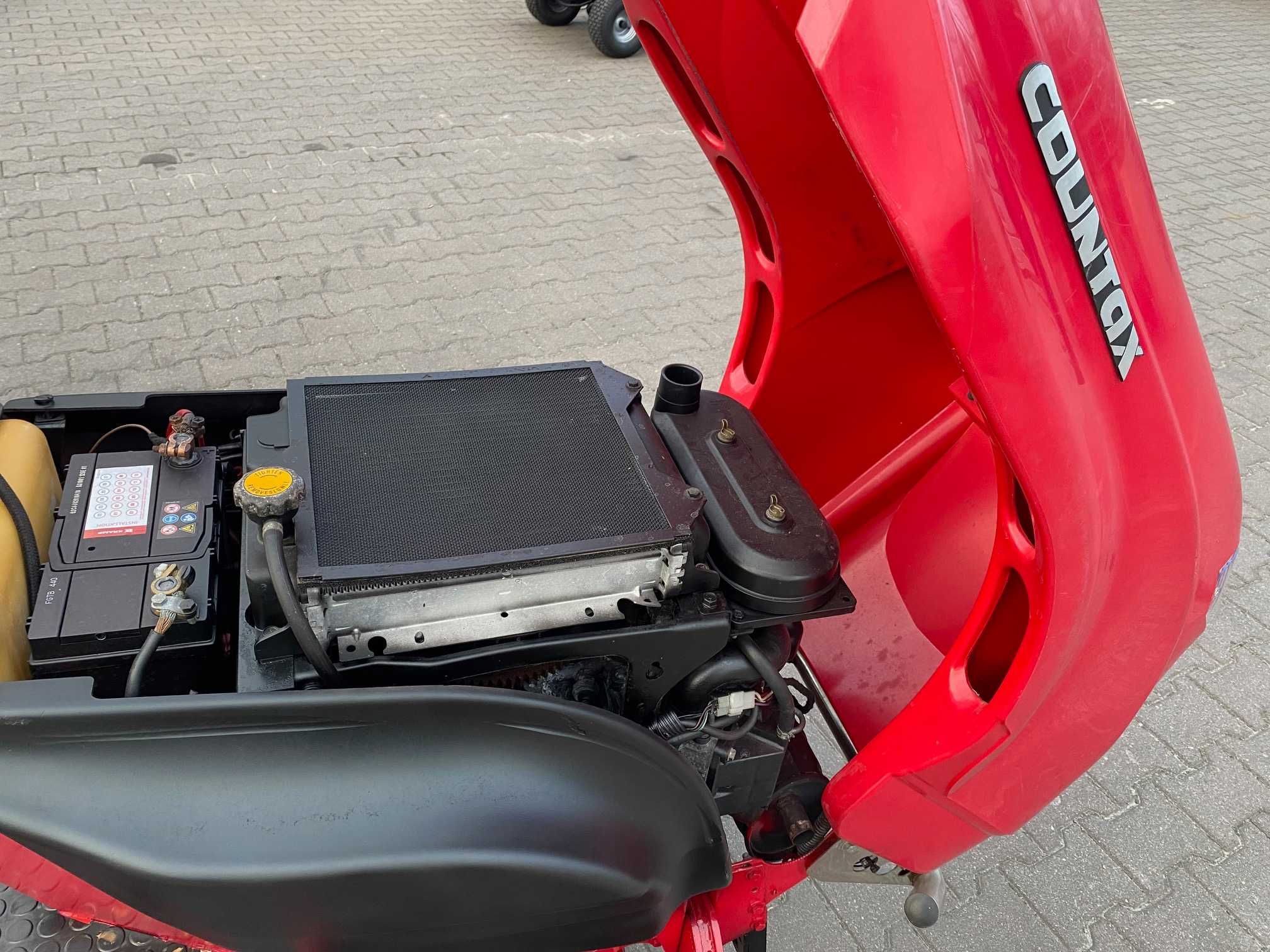 Traktor kosiarka Countax D1850 Diesel Yanmar z koszem Pług