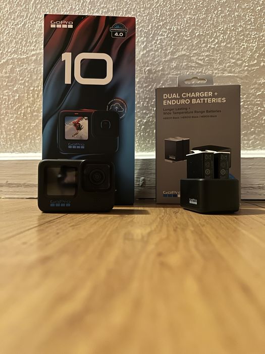Gopro Hero 10 + 2 Baterias Enduro