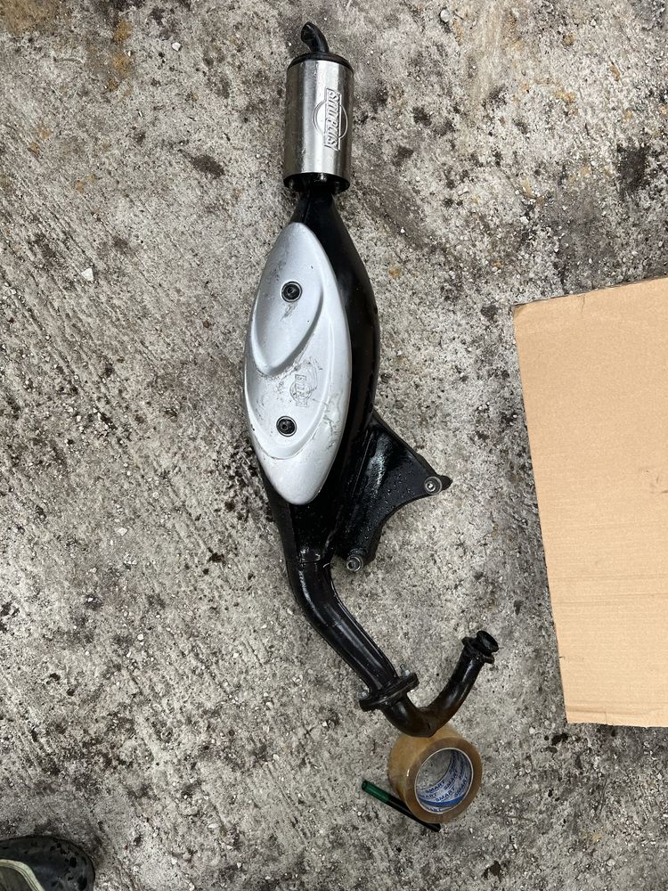 Piaggio typhon fly itp wydech tłumik