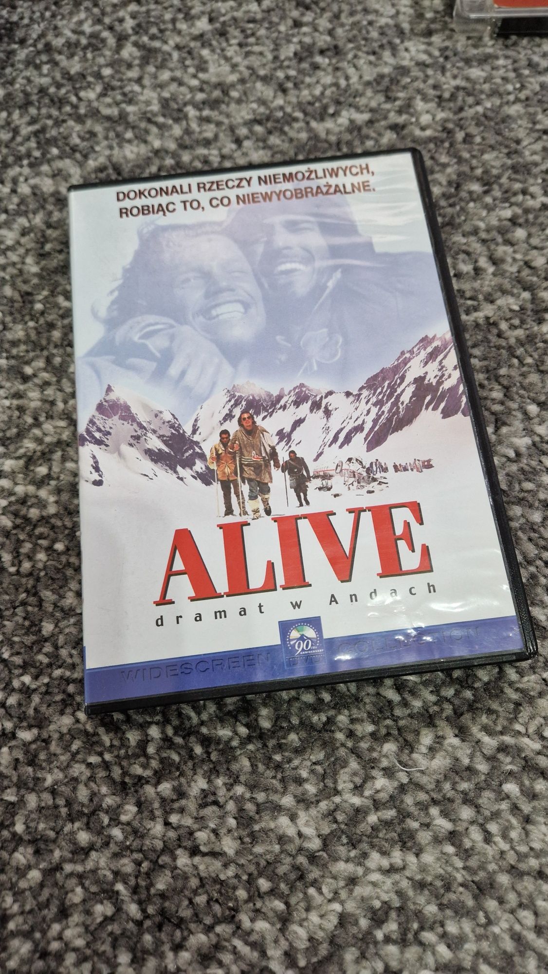 Film DVD Alive dramat w Andach