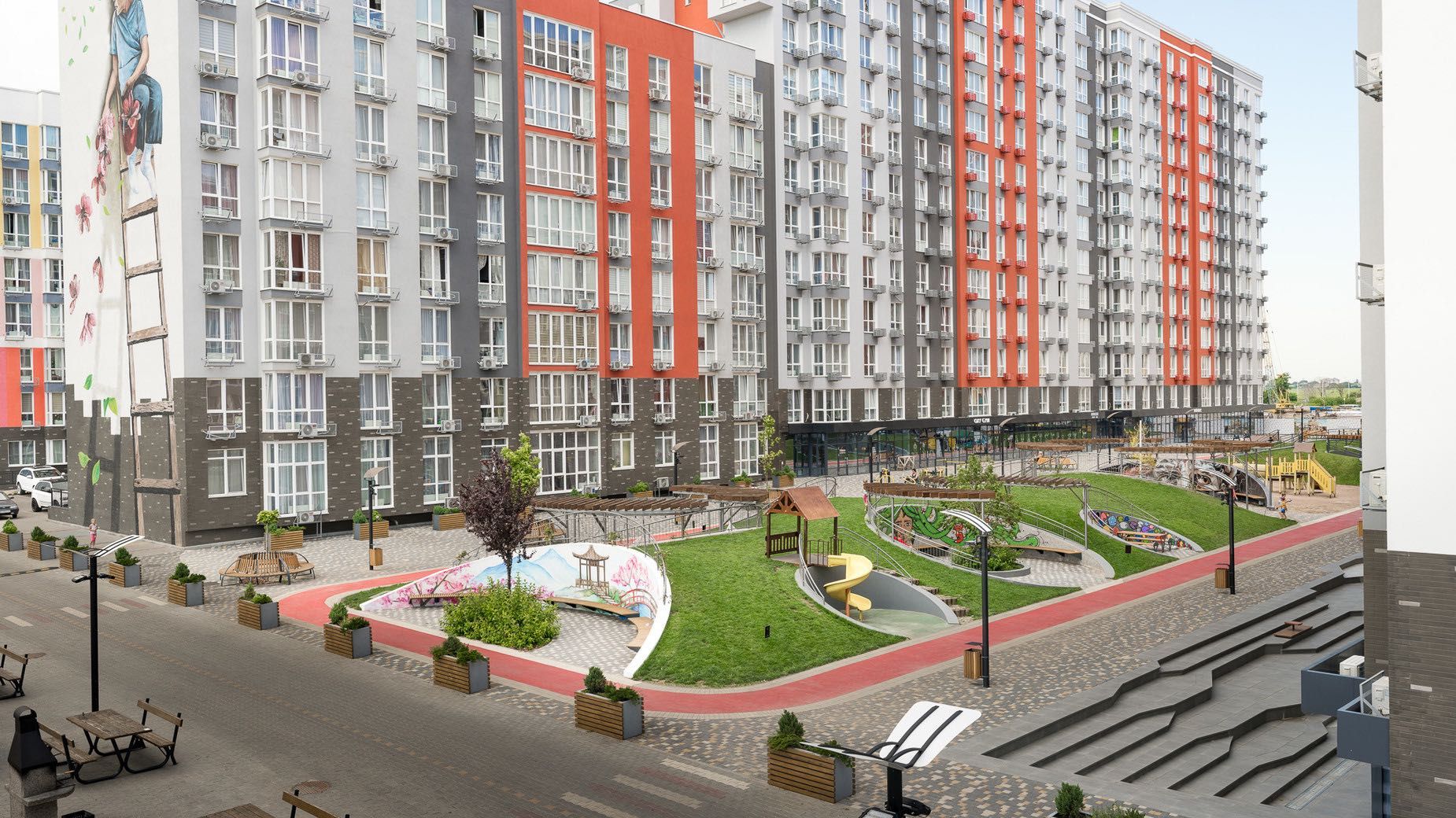 1-комн, квартира с ремонтом и мебелью в жилом комплексе ARTVILLE! 7км