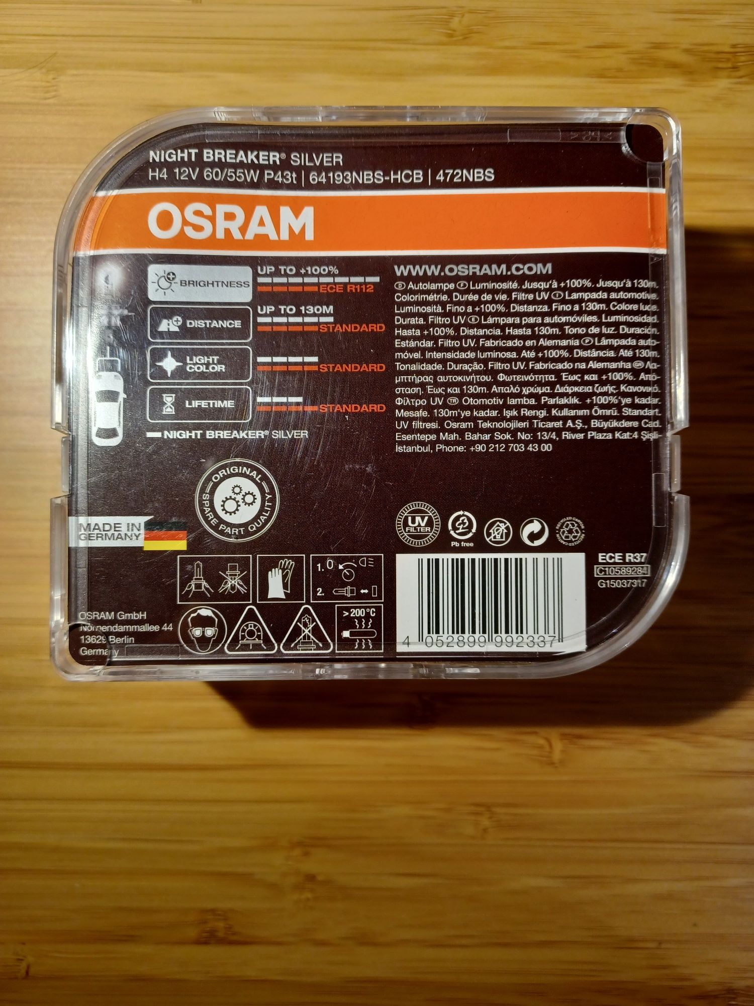 OSRAM H4 night breaker