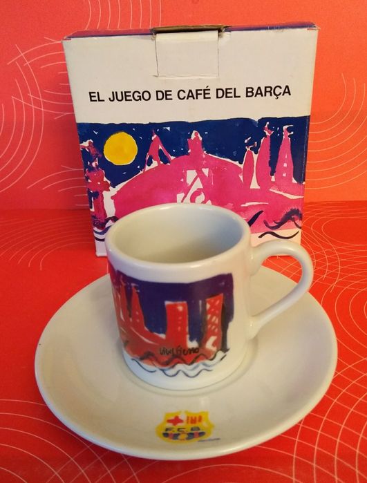 2 chávenas de café do BARÇA