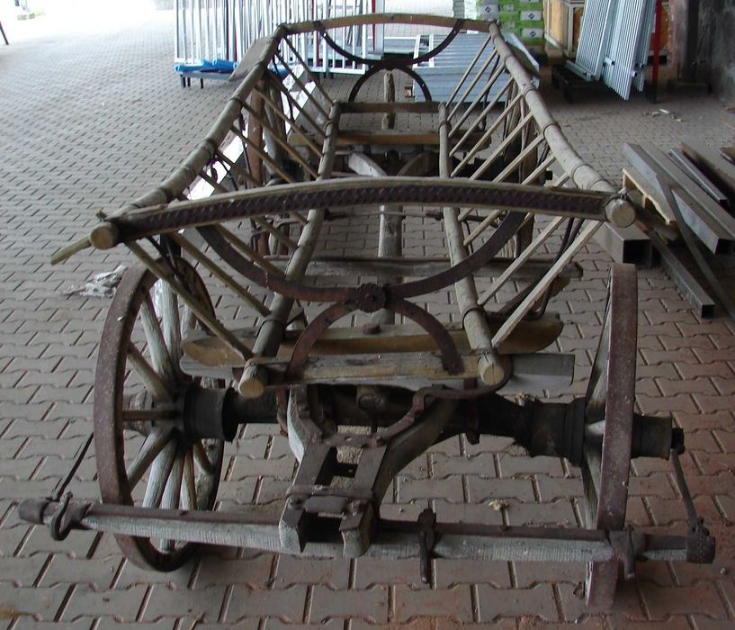 Wóz drabiniasty antyk retro