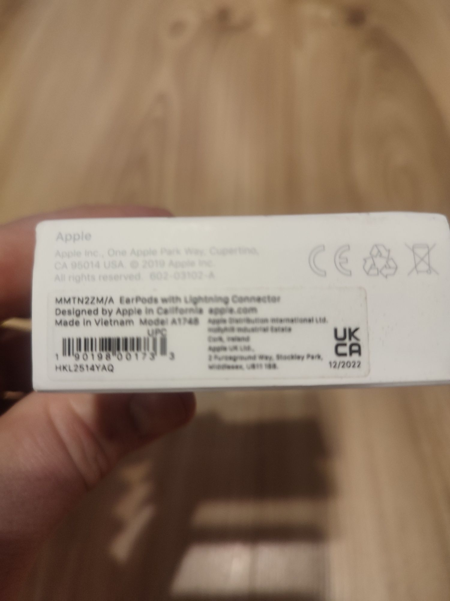 EarPods słuchawki douszne od Appla