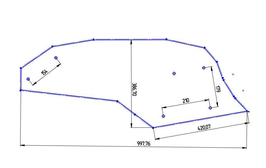 Відвал плугу ПЛН гвинтовий Tekrone 020203