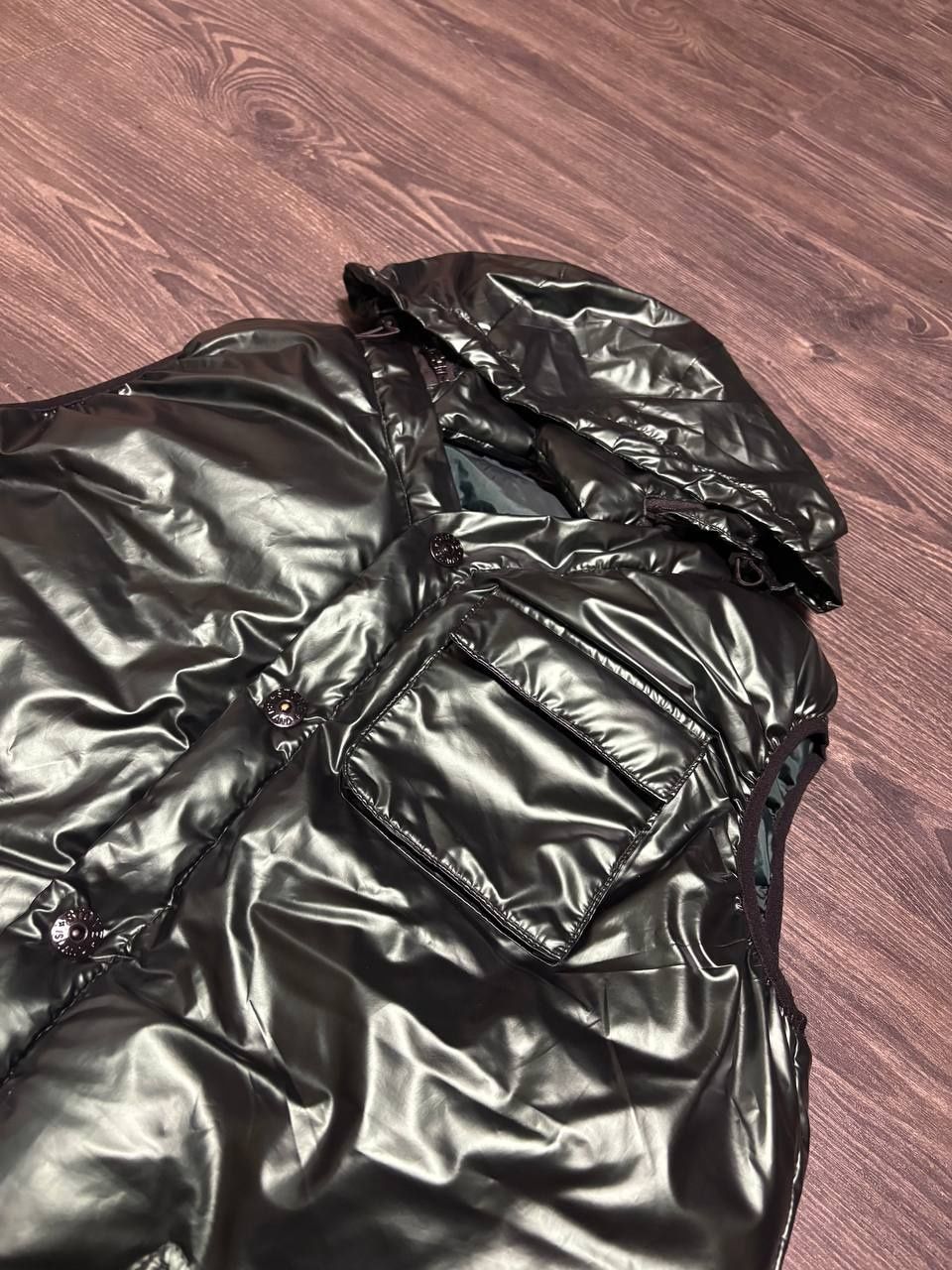 пуховая жилетка Stone Island Garment Dyed нейлоновая оригинал!!!