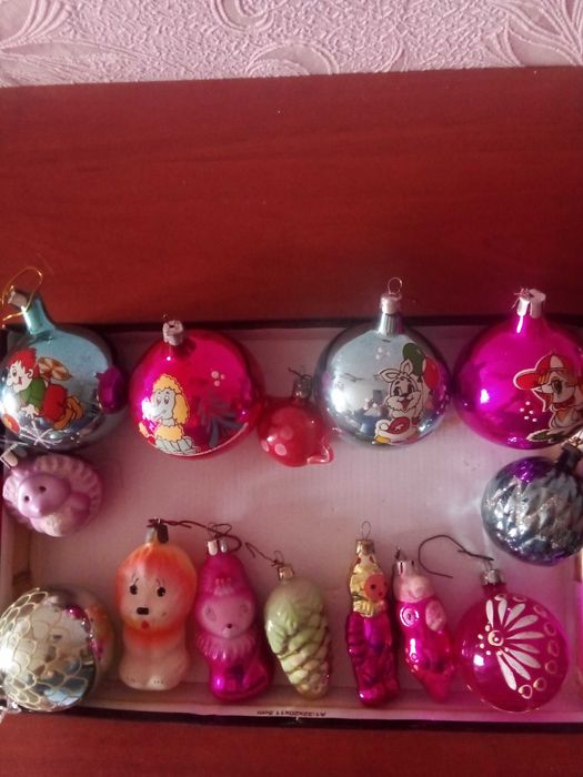 Ёлочные игрушки советского времени