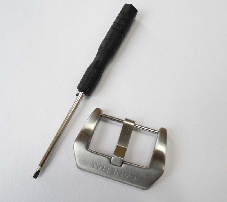 Klamra pre-v do zegarka 24mm ze wzorkiem PAM Panerai